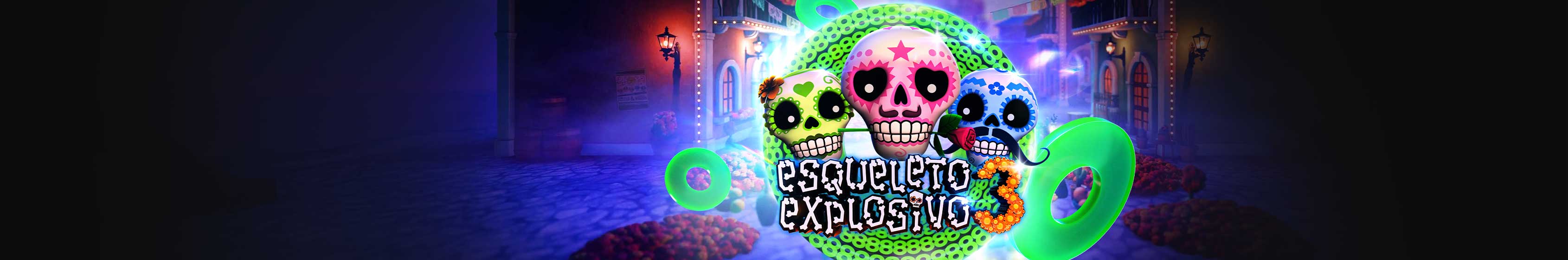 Esqueleto Explosivo 3 Slots